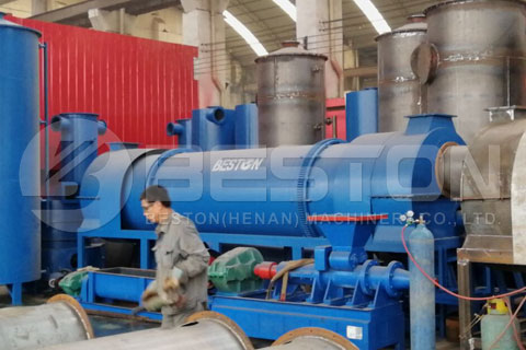 Rice Husk Charcoal Making Machine