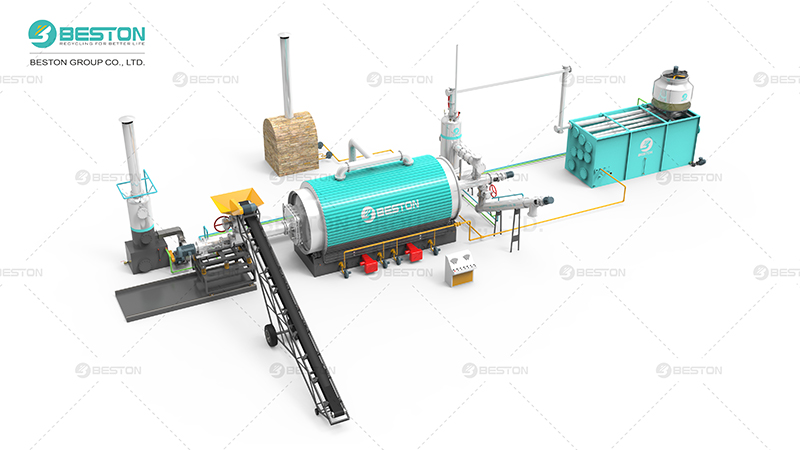 Pyrolysis Plant with Eco-friendly Design